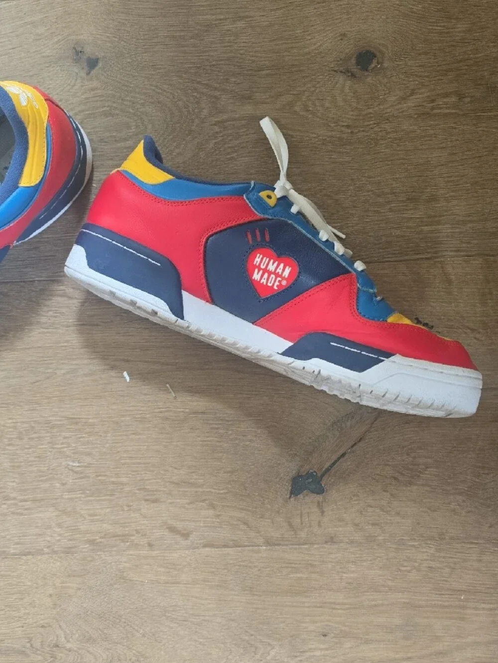 adidas Men's Athletic Shoes in Blue, Yellow & Red
